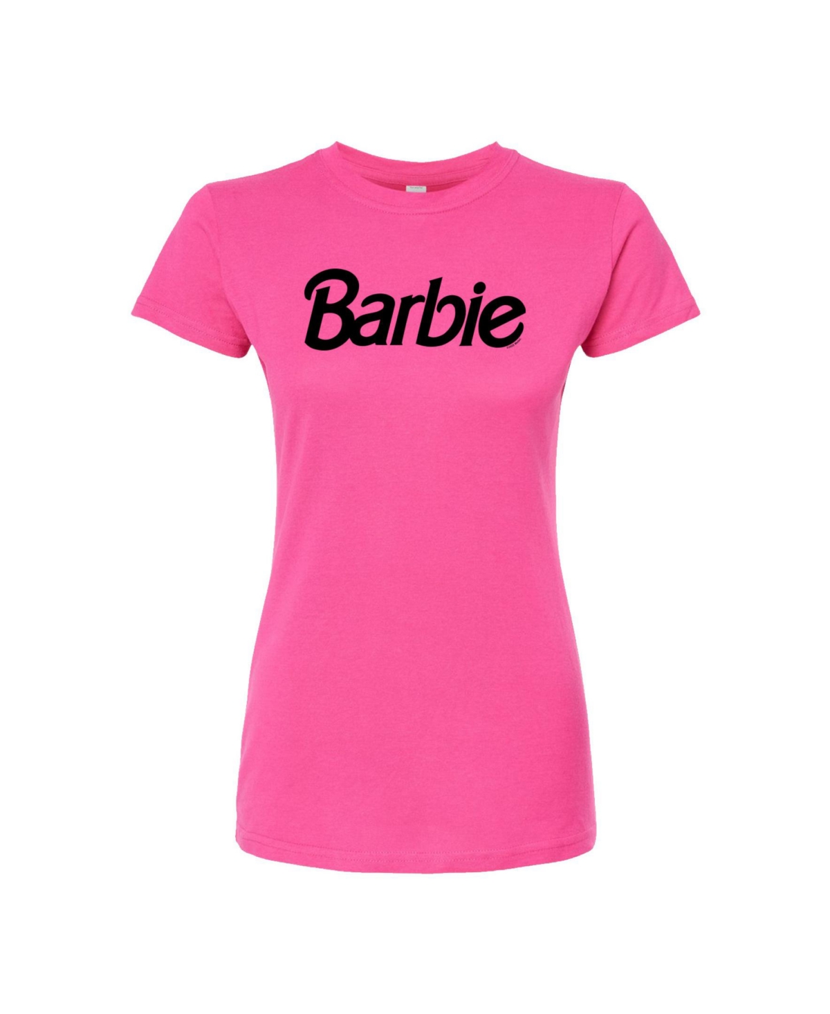 Trendy Juniors Barbie Logo Graphic Tee - Pink