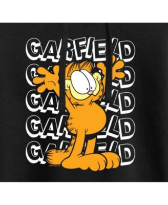 Trendy Juniors Garfield Graphic Cropped Hoodie