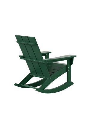Modern Adirondack Outdoor Rocking Chair