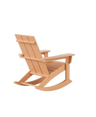 Modern Adirondack Outdoor Rocking Chair