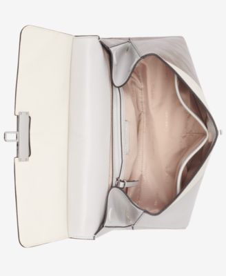 Becky Metallic Colorblock Turnlock Convertible Satchel