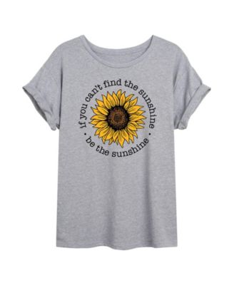 Trendy Juniors Sunshine Graphic Oversized Tee
