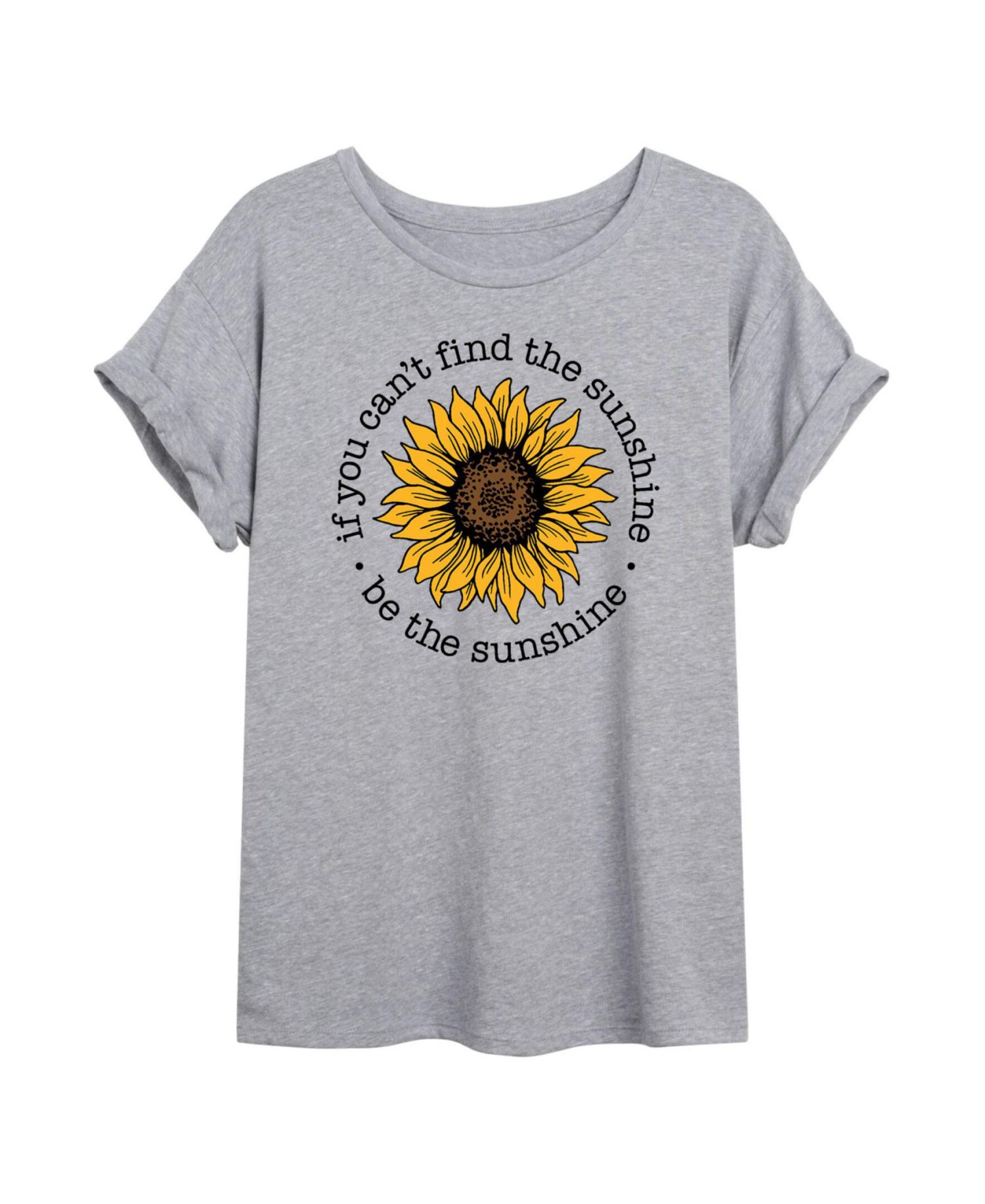 Trendy Juniors Sunshine Graphic Oversized Tee