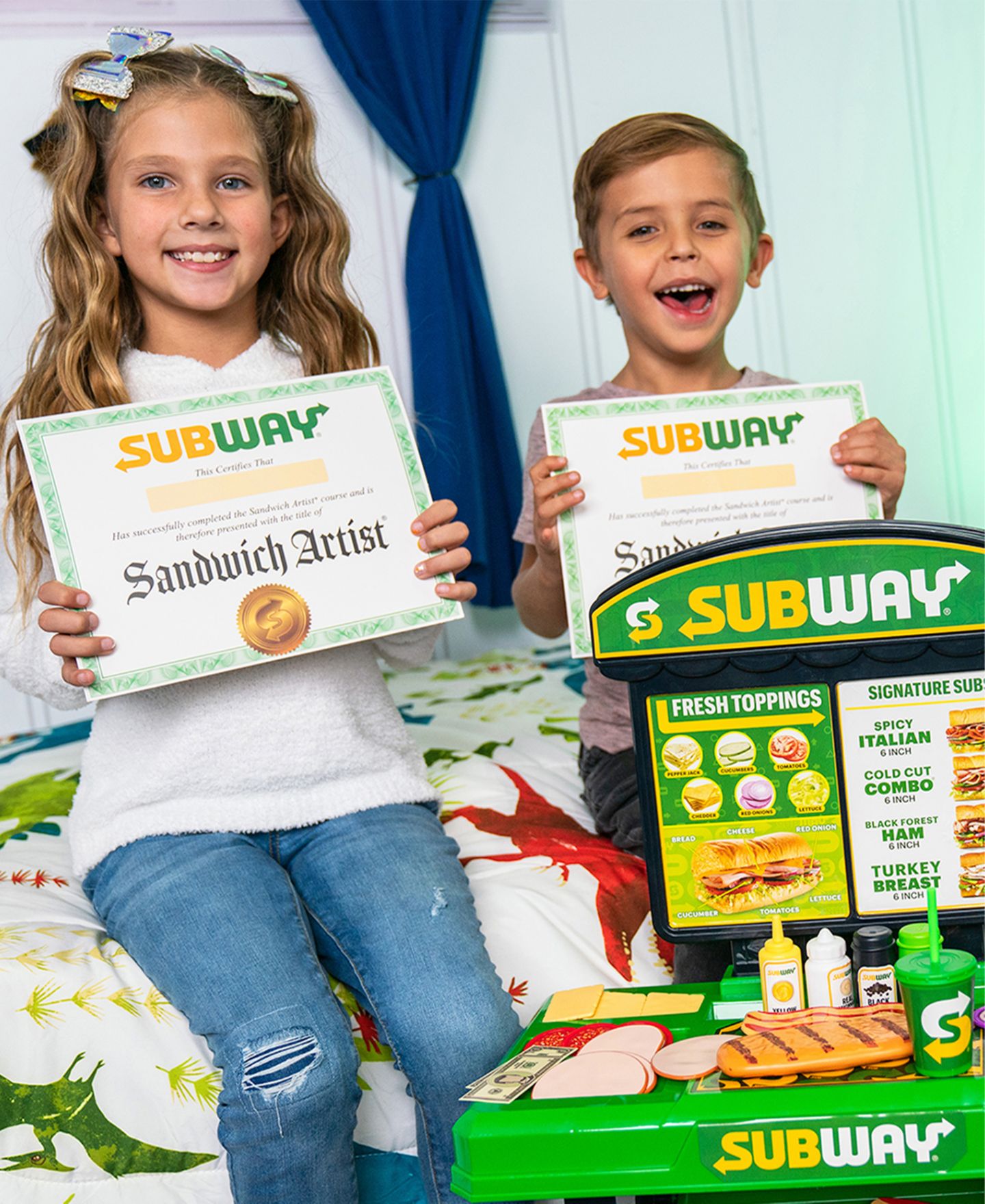 Детский игровой набор World Tech Toys Subway Sandwich Maker Playset — фото 2