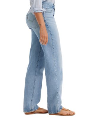 Women's Mid Rise Cotton 94 Baggy Jeans