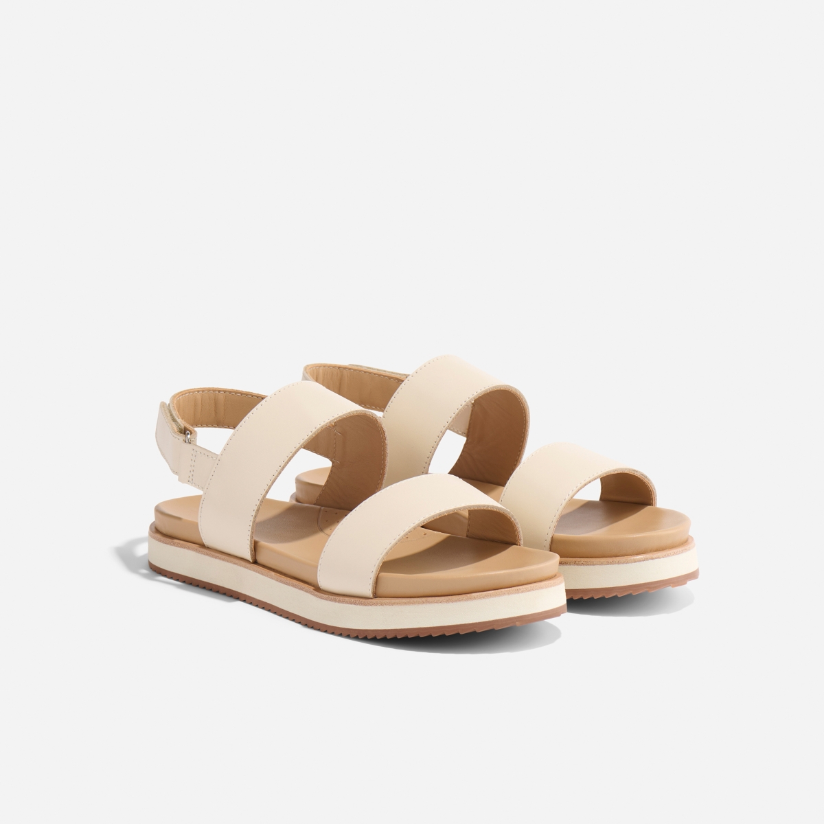 Go-To Flatform Sandal - Bone