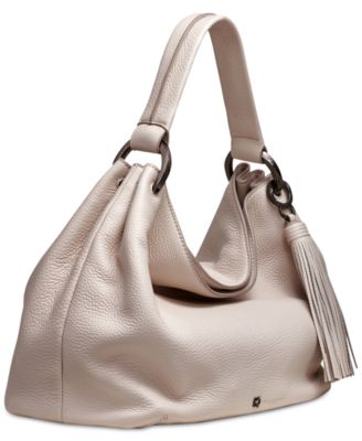 Donna Karan Glenwood Leather Shoulder with Tassel Detail 42190₽
