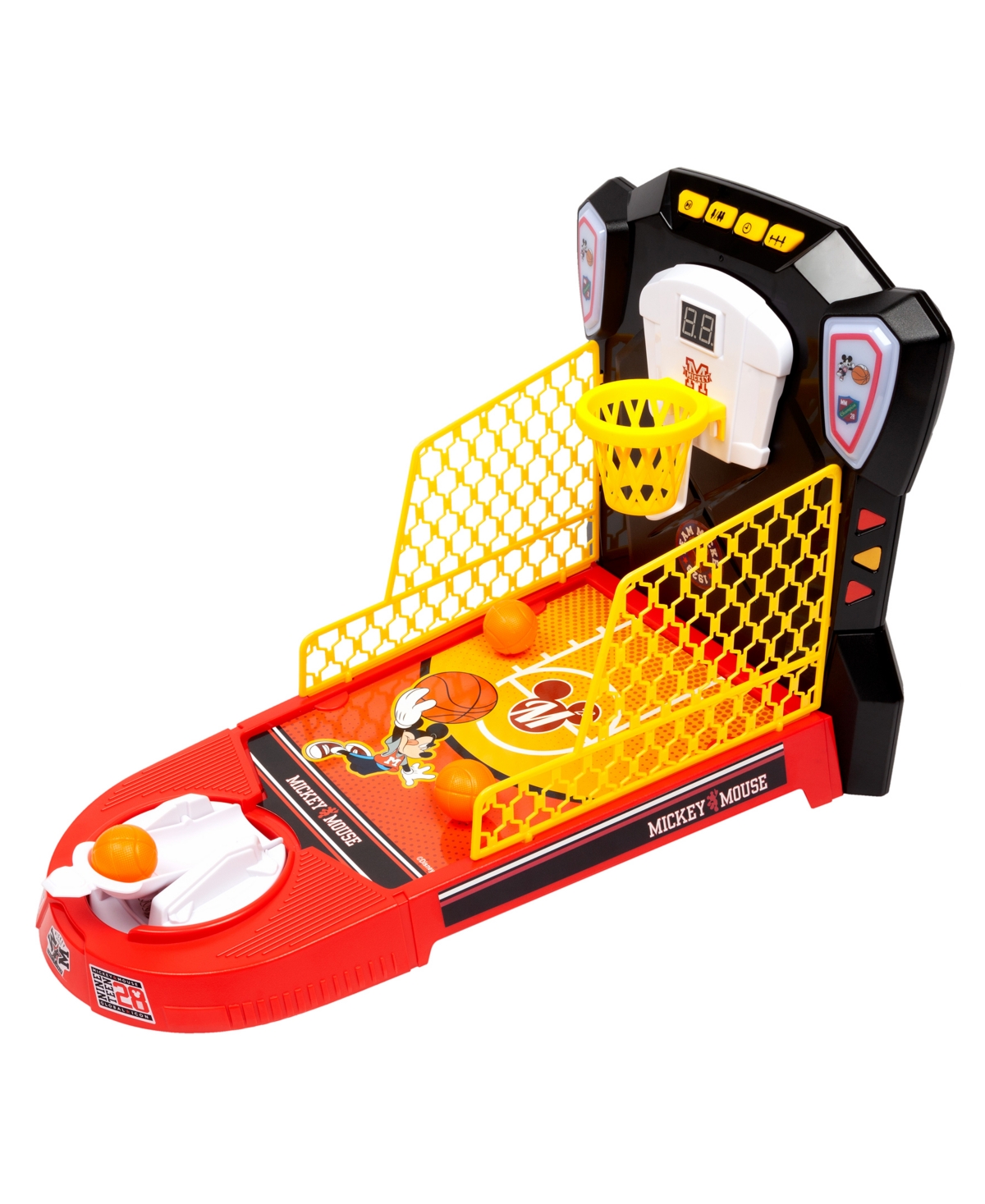 World Tech Toys Mickey Mouse Electric Tabletop Basketball Set In Multi