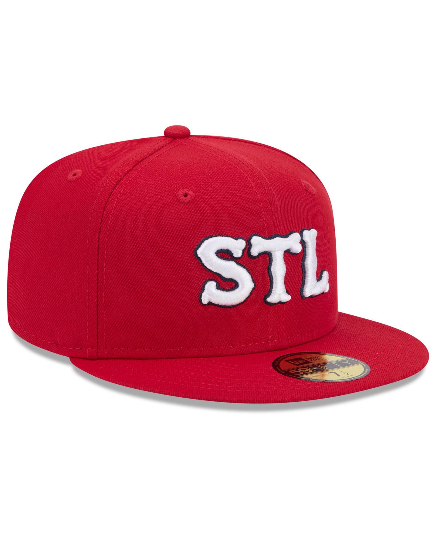 Мужская кепка New Era St. Louis Cardinals 2024 City Connect 59FIFTY Fitted Hat — фото 3