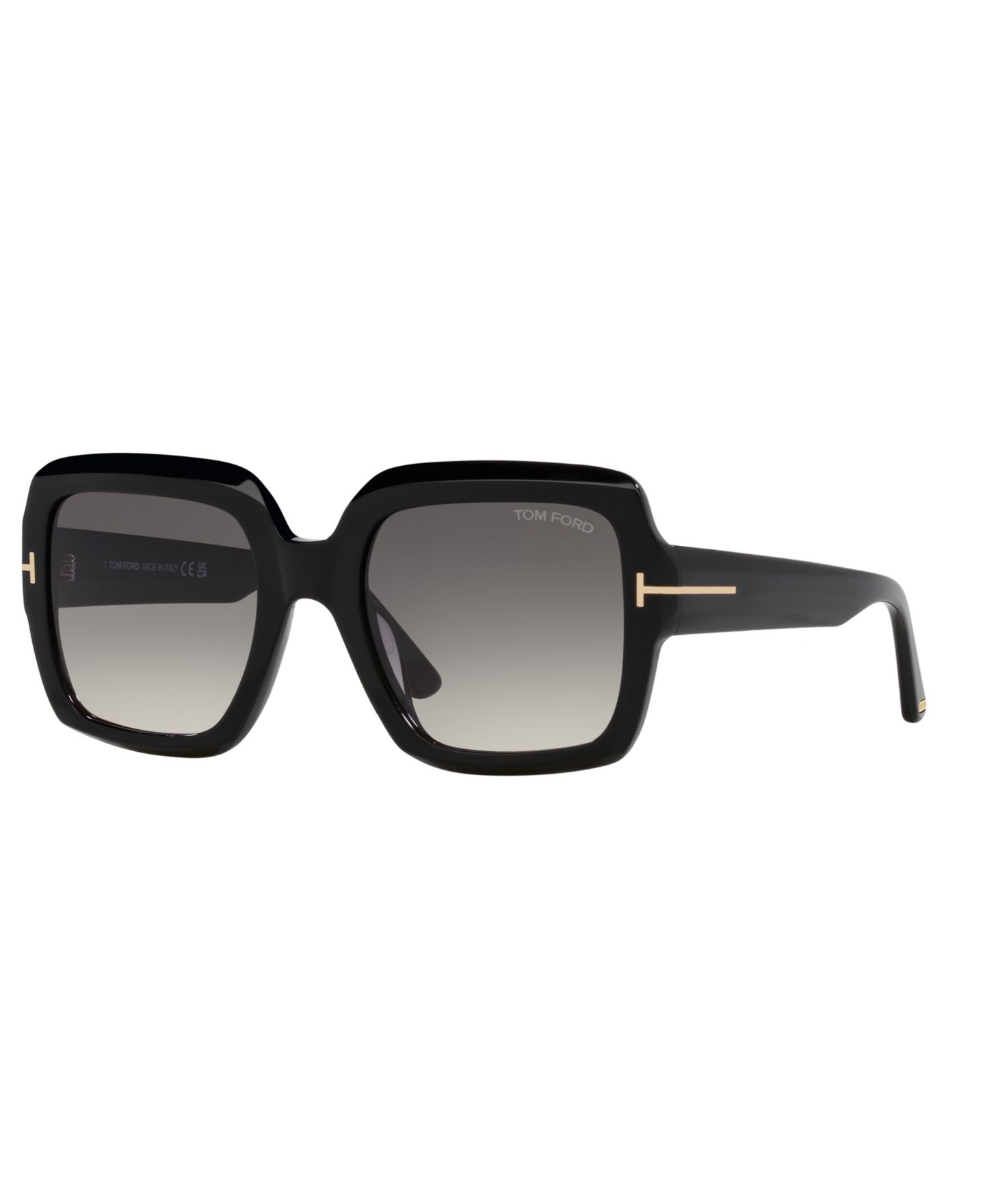 Женские солнцезащитные очки Tom Ford Sunglasses, Kaya, цвет: Чёрный блестящий — фото 1