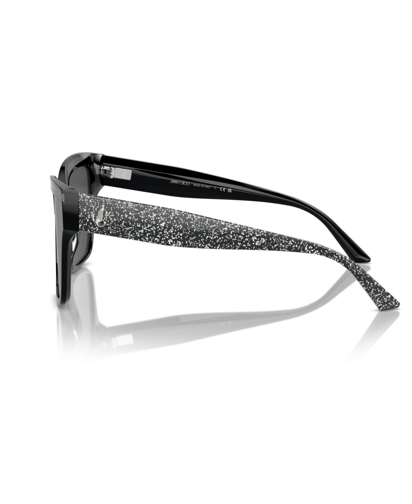 Женские солнцезащитные очки Jimmy Choo Sunglasses, JC5003F, цвет: Тёмный серый — фото 3
