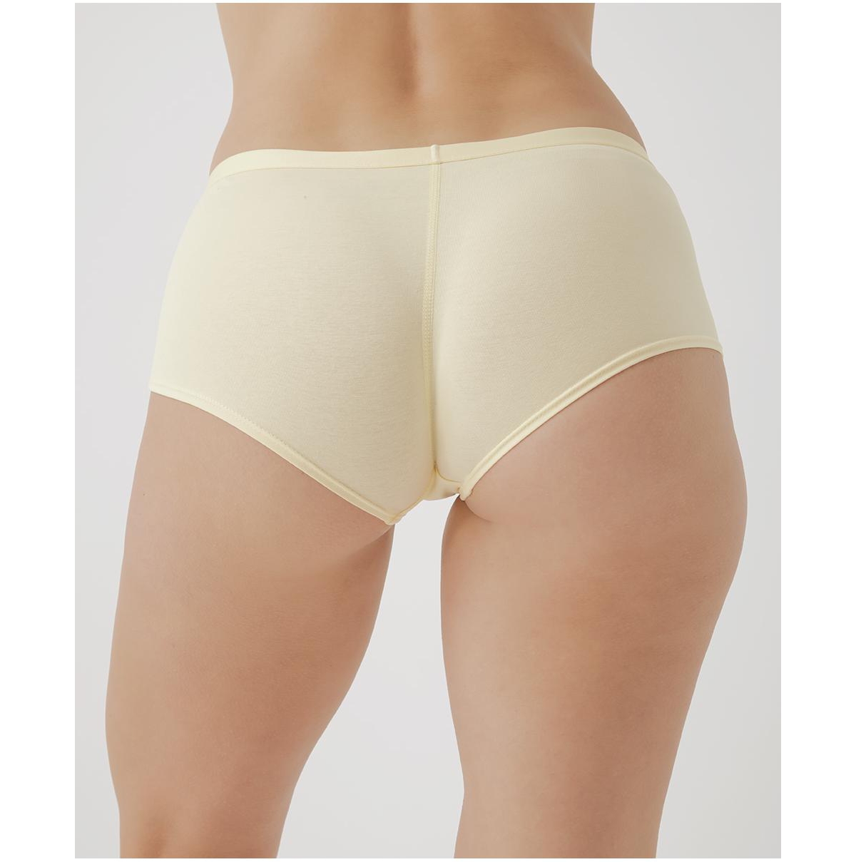 Pact Women's Organic Cotton Everyday Boy Short 6-Pack