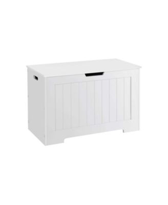 Slickblue Lift Top Entryway Storage Chest/bench With 2 Safety Hinge ...