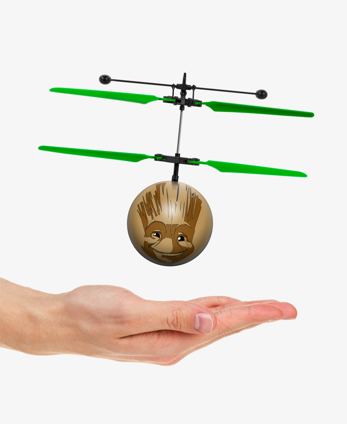 World Tech Toys Marvel Guardians Of The Galaxy Baby Groot Ir Ufo Ball Helicopter In Multi