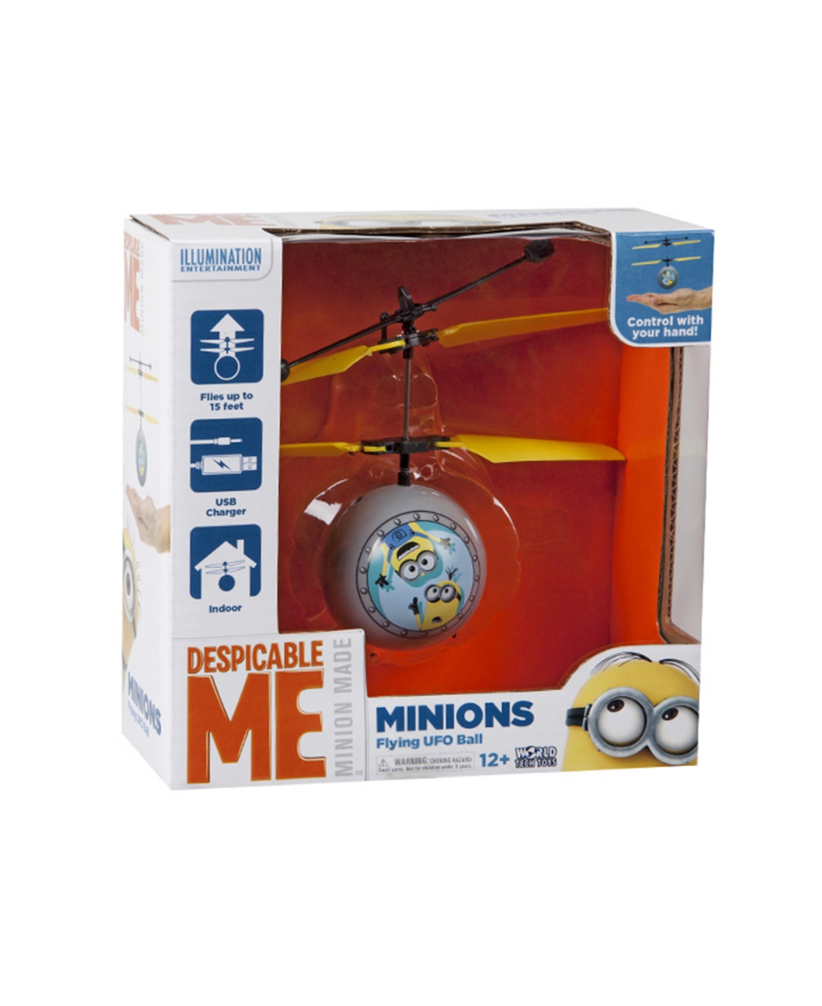 World Tech Toys Universal Despicable Me Minions Ir Ufo Ball Helicopter In Multi