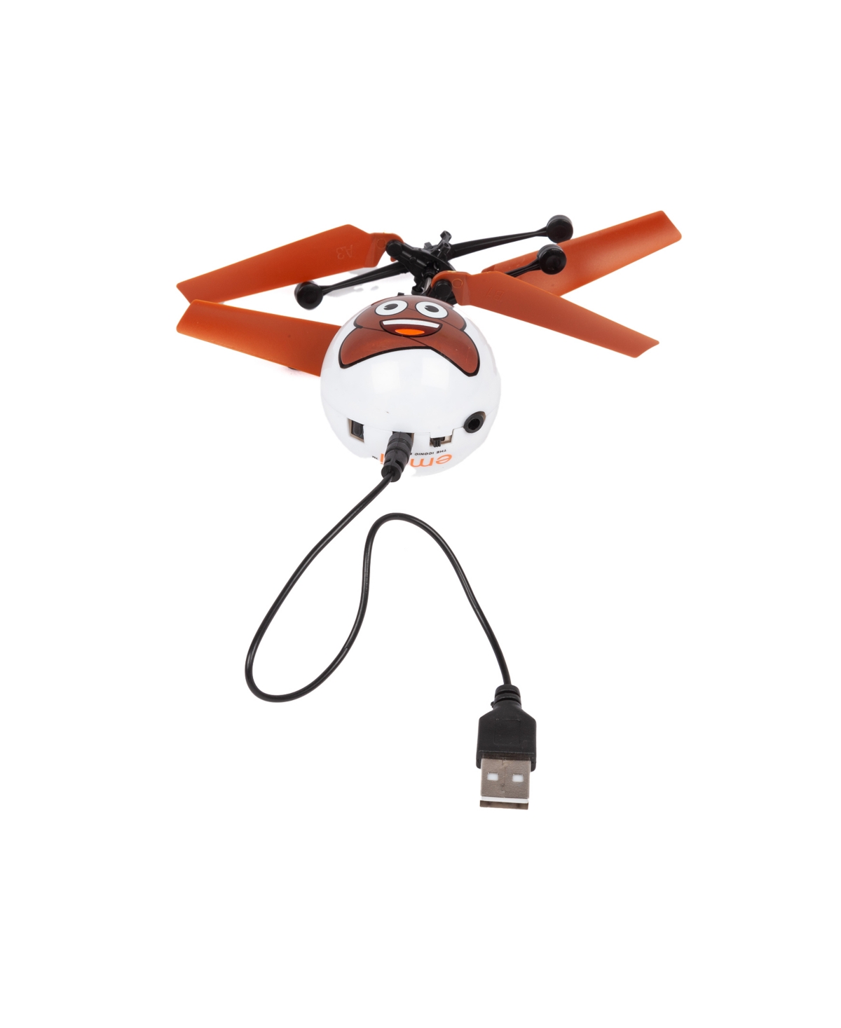 World Tech Toys Poop Emoji Ir Ufo Ball Helicopter In Multi