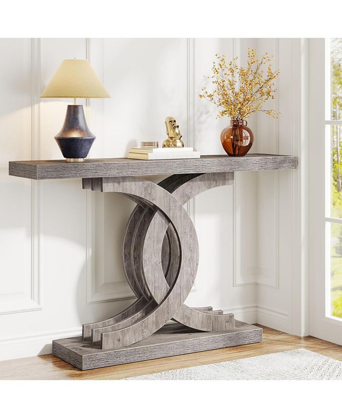 Tribesigns Console Tables Modern Farmhouse 39-inch Entryway Table with ...