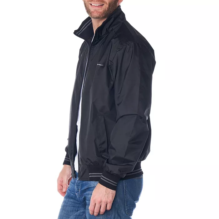 Men's Lightweight Bomber Jacket Casual Windbreaker Varsity Coat - thumbnail 7