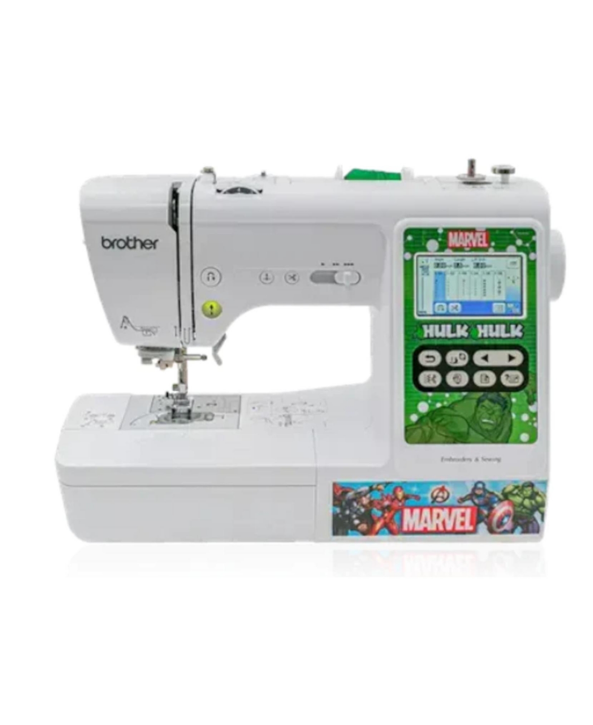 LB5500M Marvel Sewing and Embroidery Machine 4x4 - White