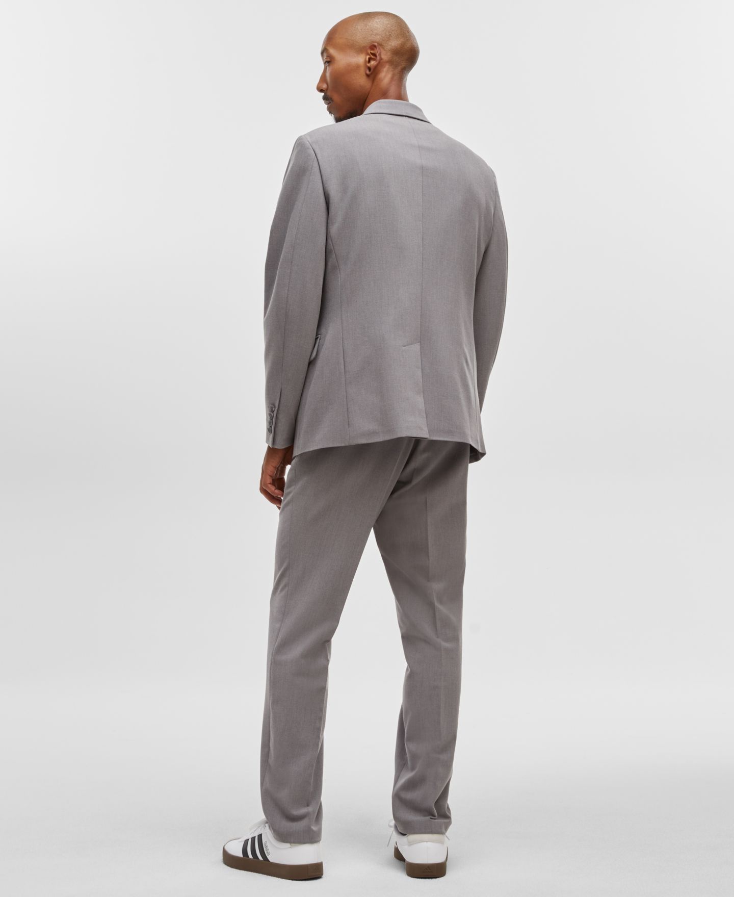Мужские комплекты Mode of One Slim-Fit Suit, цвет: Стальной меланжевый — фото 7