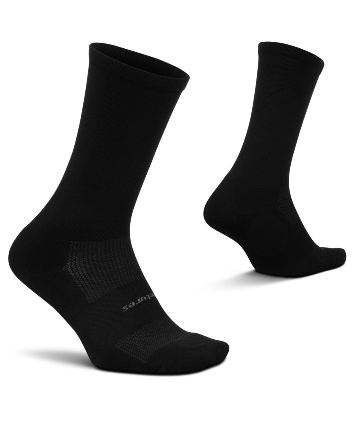 Men's High Performance Cushion Classic Crew Sock for Women & Men - Moisture-Wicking Athletic Socks - Black