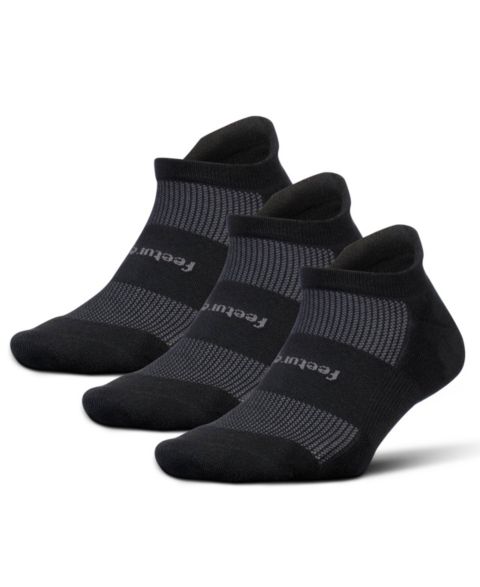 Носки Wicking для мужчин, невидимые под одеждой, 3 шт. — Feetures, цвет: Чёрный
