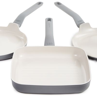 Balance 3Pc Non-stick Ceramic Specialty Cookware Set, Recycled Aluminum