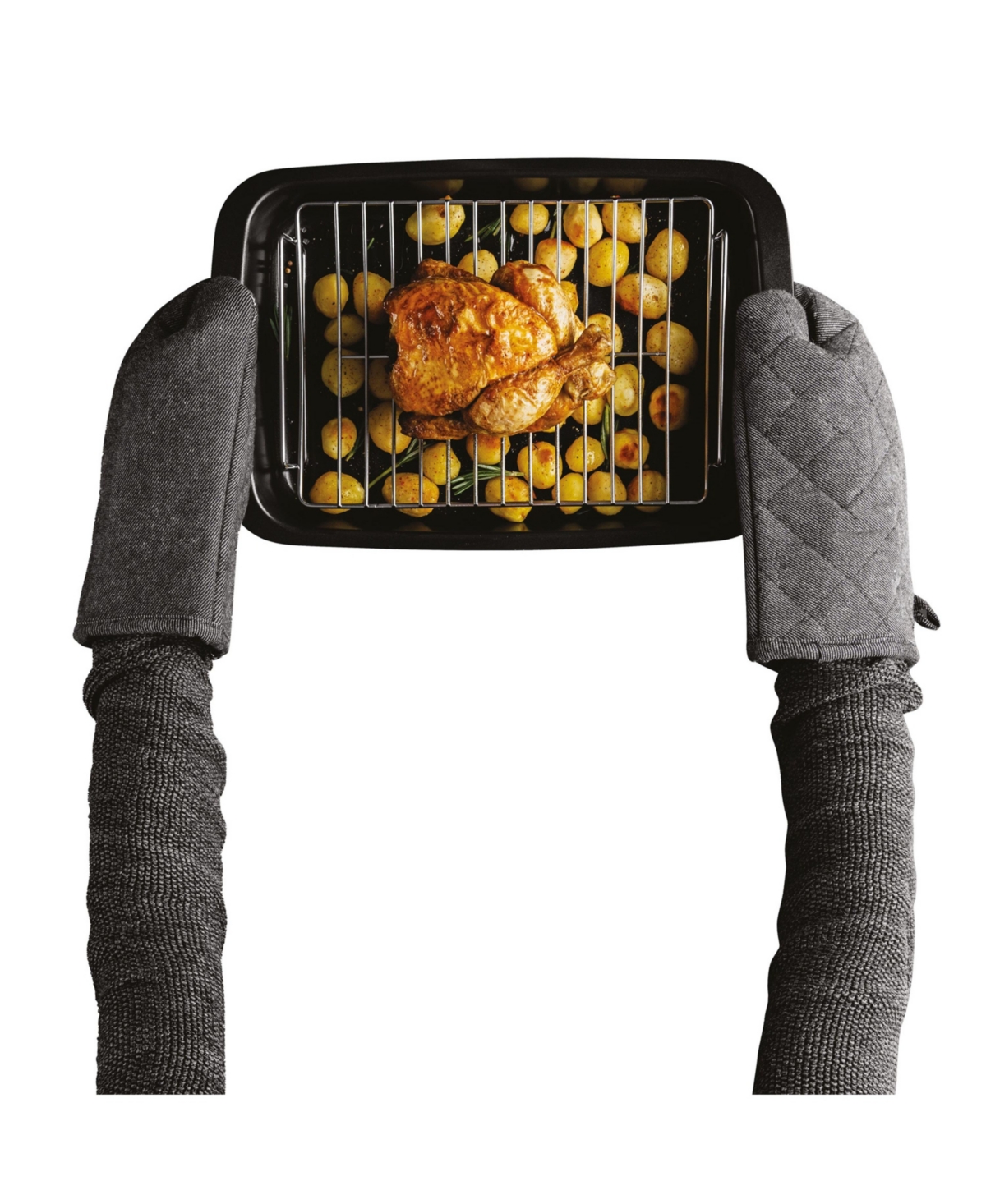 BergHOFF Graphite 3Pc Non-stick Specialty Cookware Set, Recycled Cast Aluminum