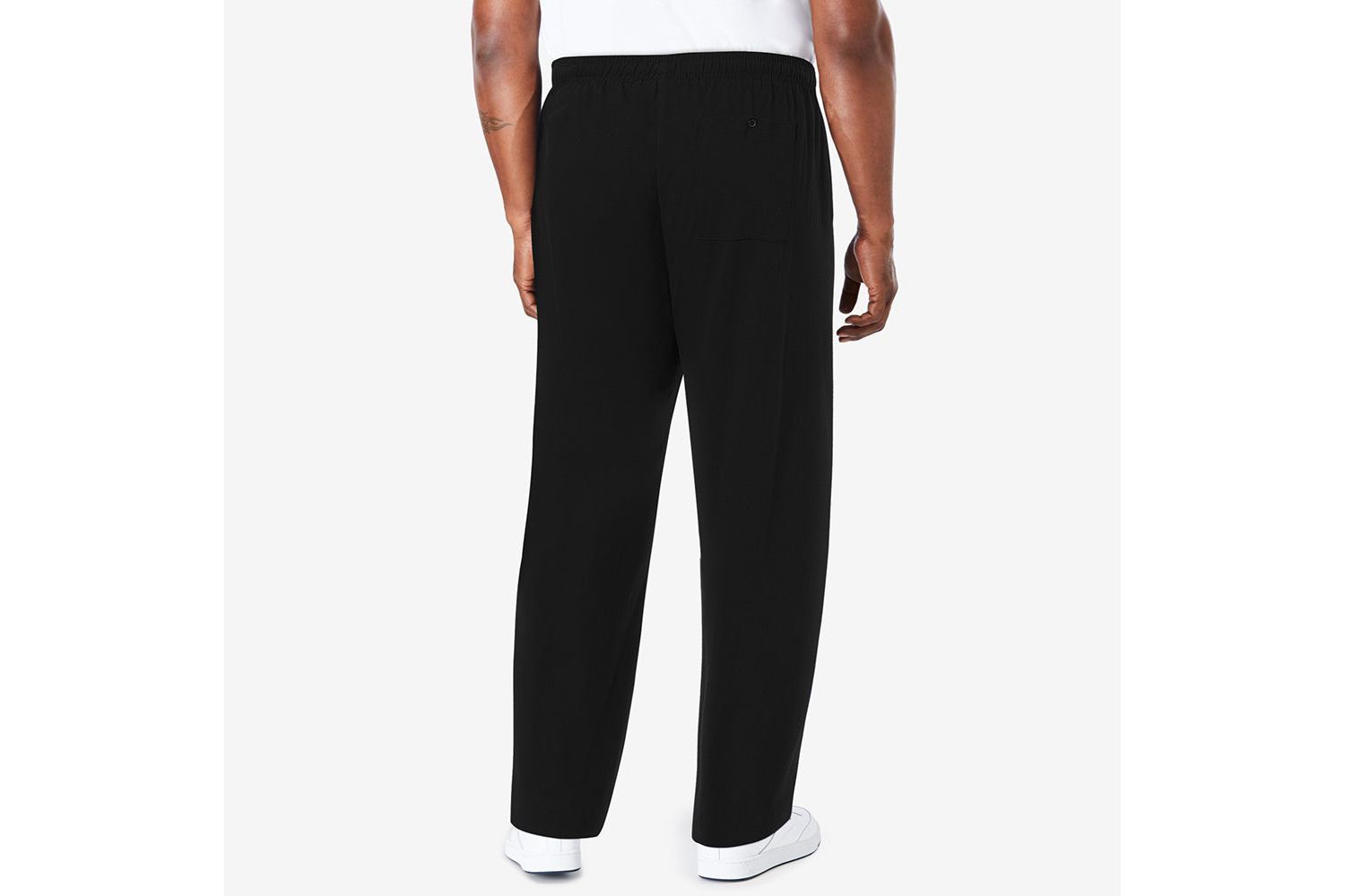 Men's Lightweight Jersey Open-Bottom Sweatpants