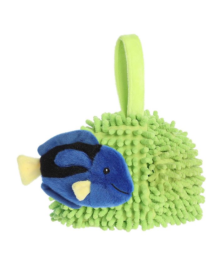 Aurora Small Blue Tang Fish Hideouts Enchanting Plush Toy Blue 7" - Macy's