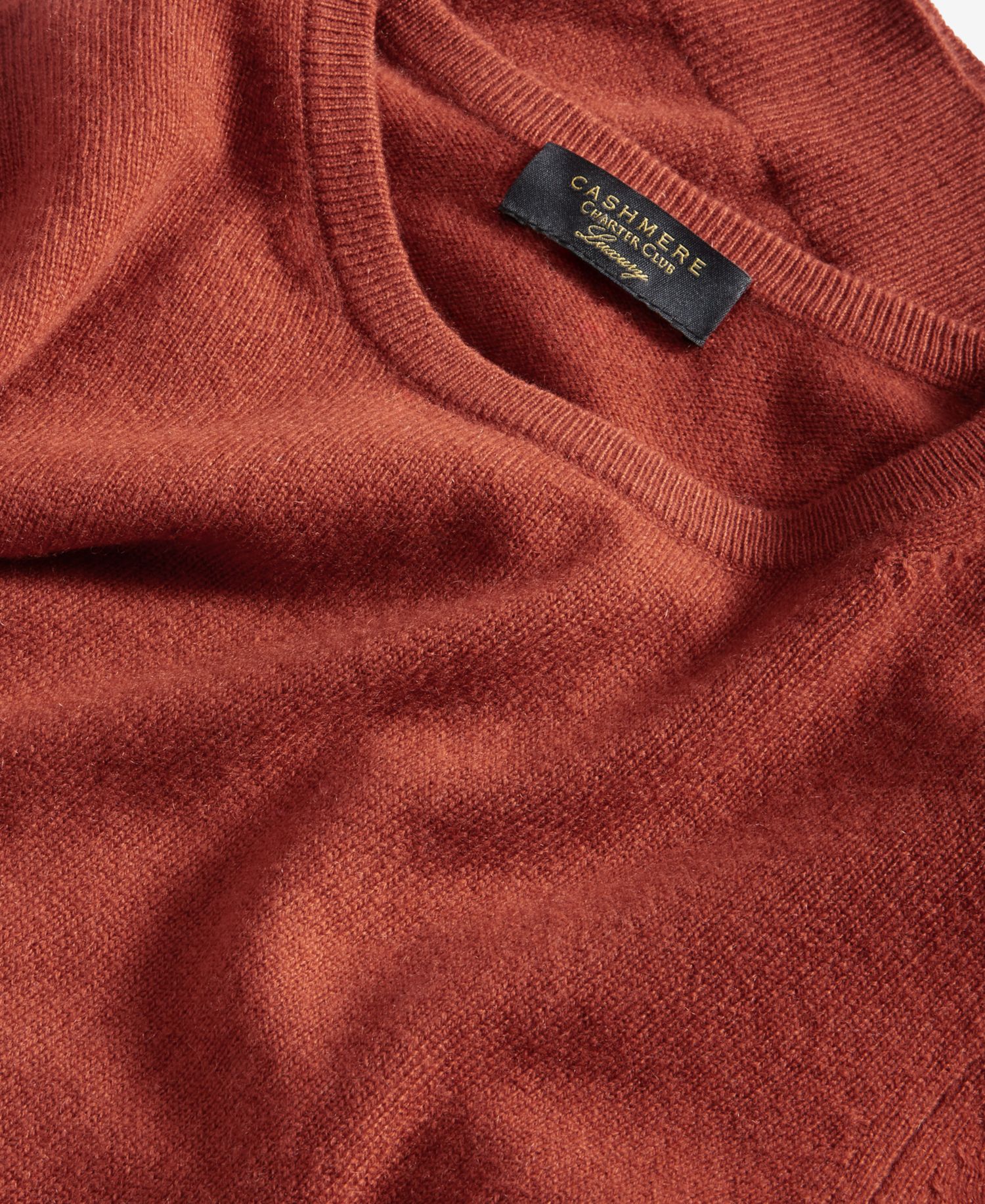 100% Cashmere Women's Petite Long-Sleeve Crewneck Sweater