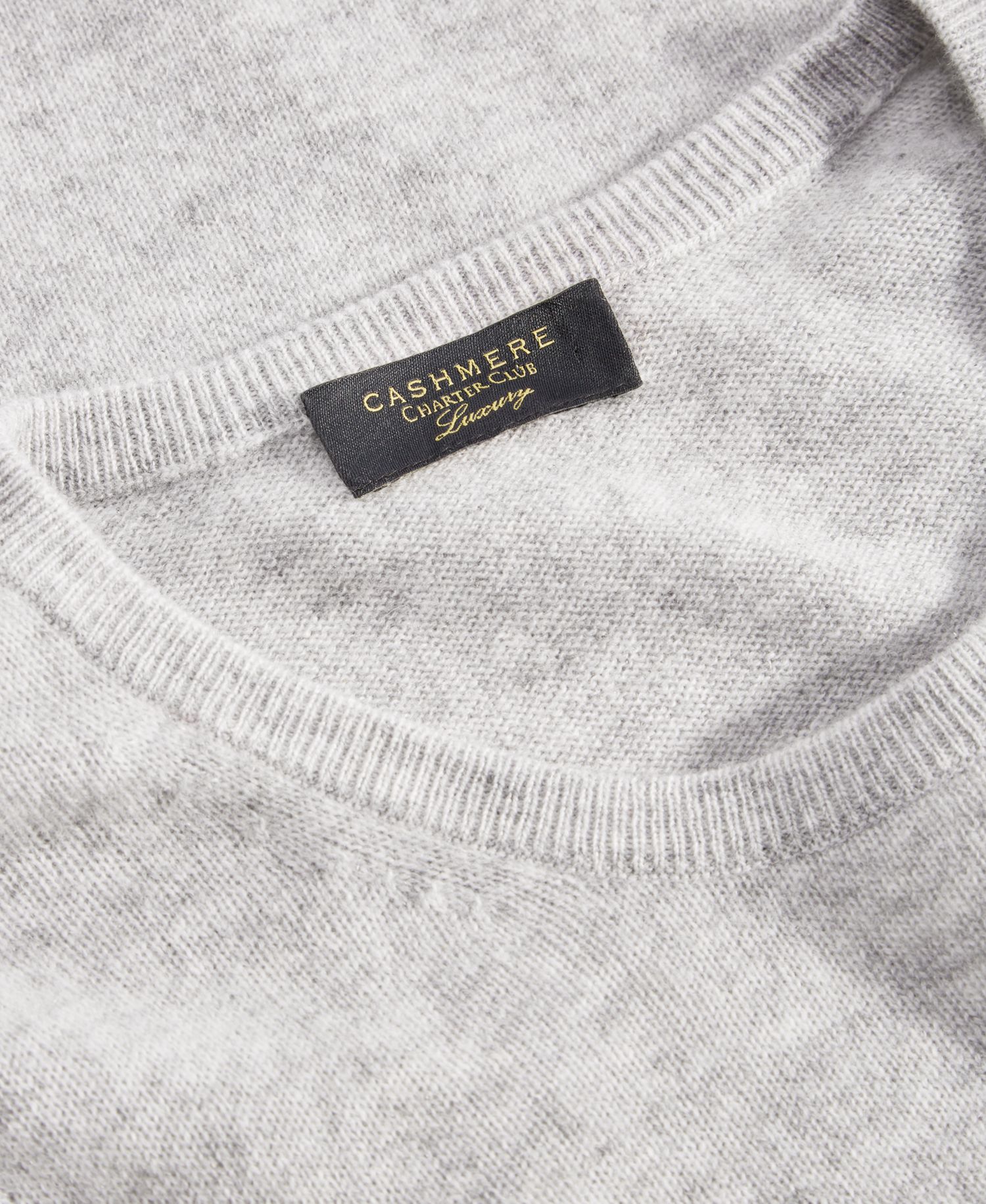 100% Cashmere Women's Petite Long-Sleeve Crewneck Sweater
