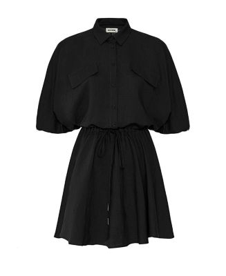 NOCTURNE Women's Linen Shirt Collar Dress - Macy's