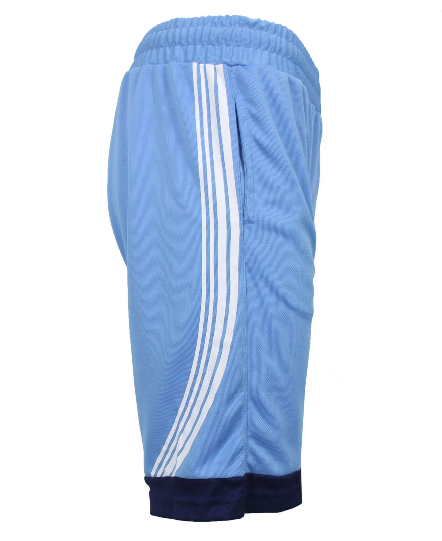 Мужские шорты Galaxy By Harvic Premium Active Moisture Wicking Workout Mesh Shorts With Trim, цвет: Чёрный / Серебряный — фото 5