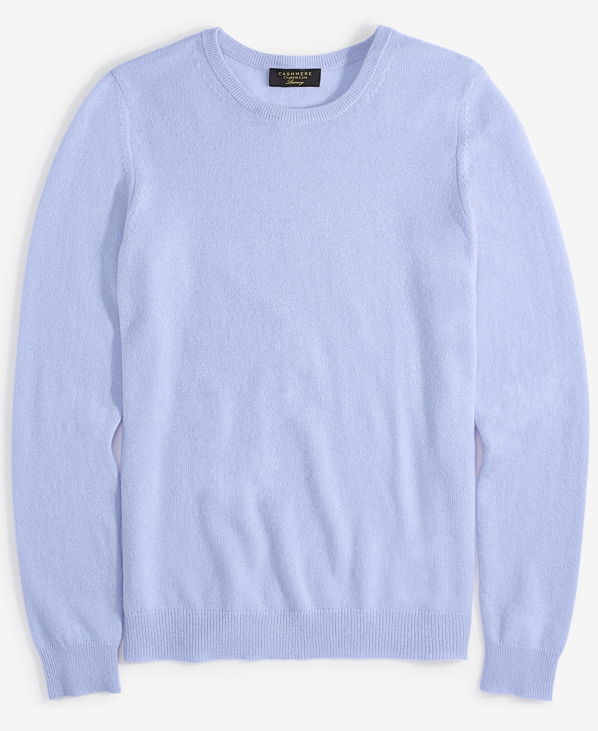 Charter Club 100% Cashmere Women's Long-Sleeve Crewneck Sweater, Created for Macy's
