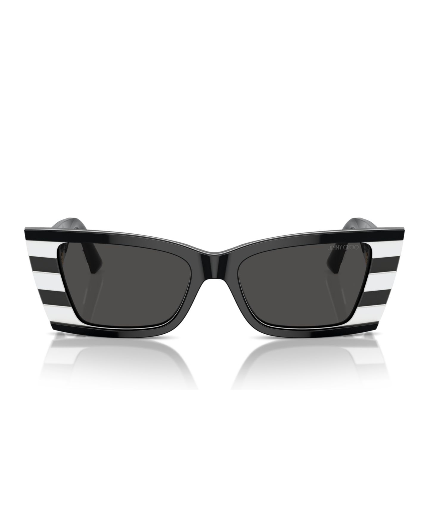 Женские солнцезащитные очки Jimmy Choo Sunglasses, JC5009, цвет: Чёрный / Белый — фото 4