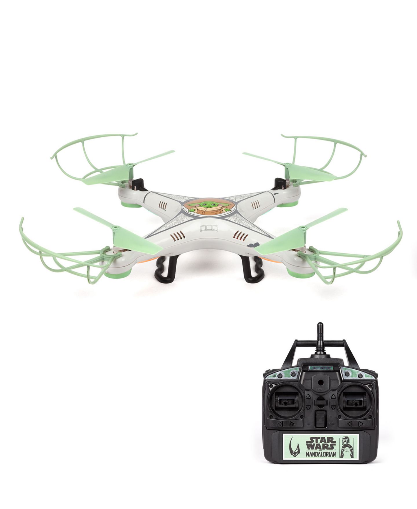 Детская игрушка World Tech Toys Star Wars Grogu 4.5-Channel RC Quadcopter — фото 1