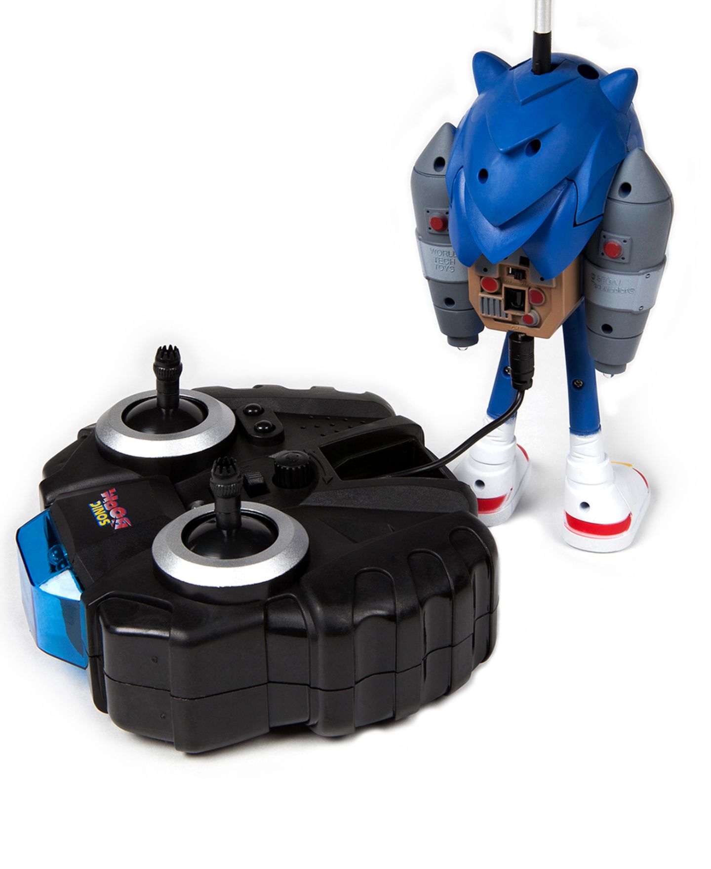 Детская игрушка World Tech Toys Sonic Boom Twin Rotor 2.5 Channel IR Flying Figure Helicopter — фото 5