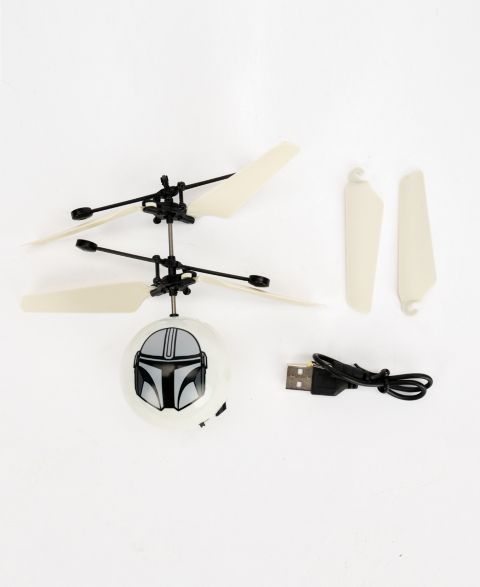 Детская игрушка World Tech Toys Star Wars The Mandalorian Mando UFO Ball Helicopter