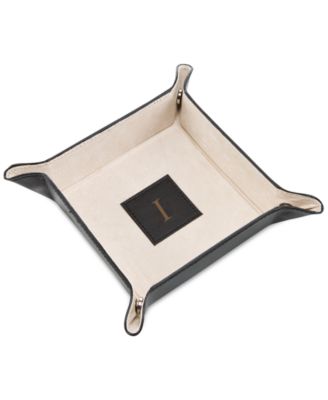 Black Leather Snap Valet - I