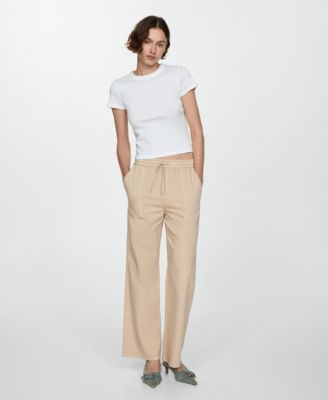 Women's Drawstring Slouchy Jeans