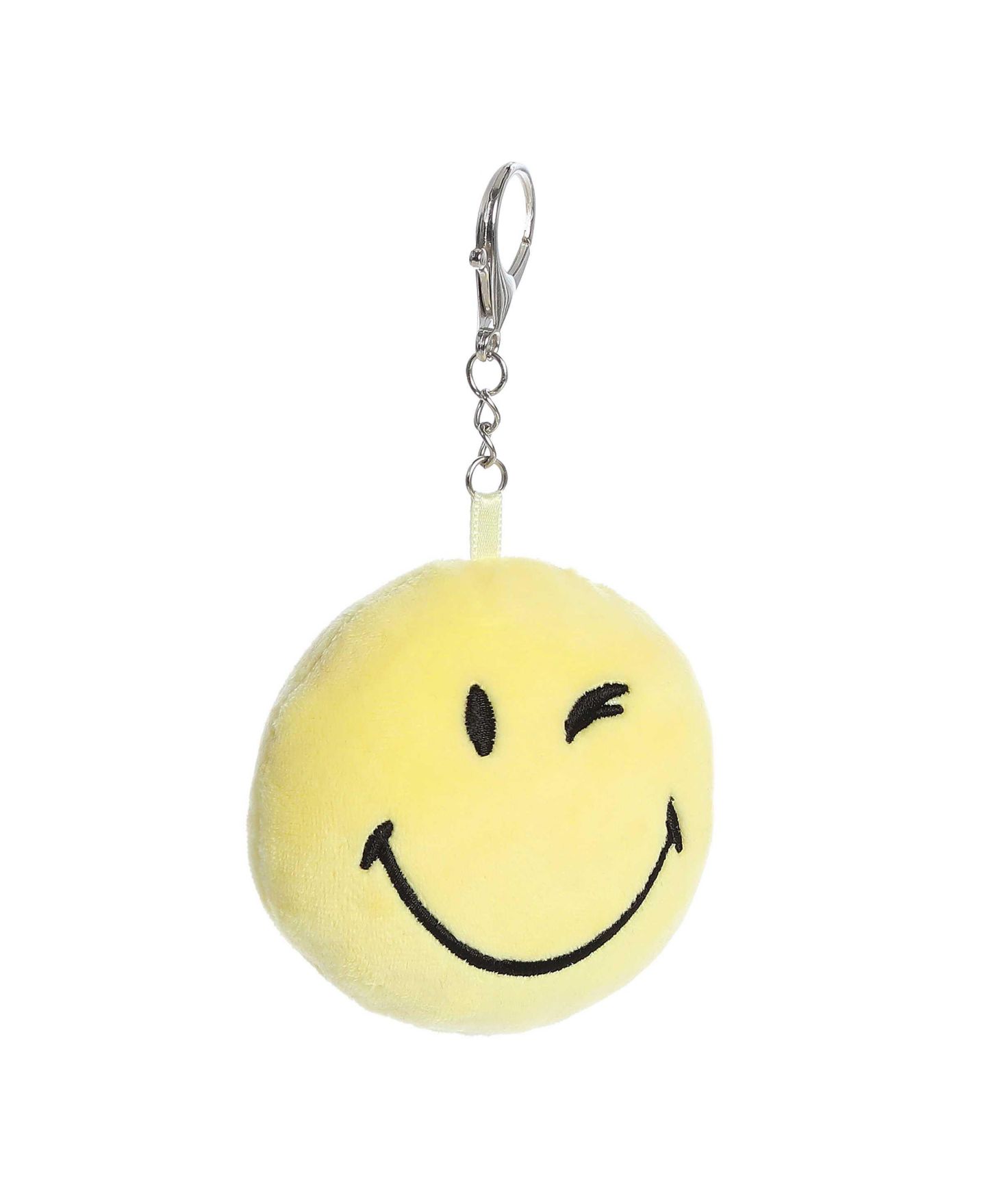 Детский брелок Aurora SmileyWorld Wink Clip-On 3.5" Plush Keychain — фото 4
