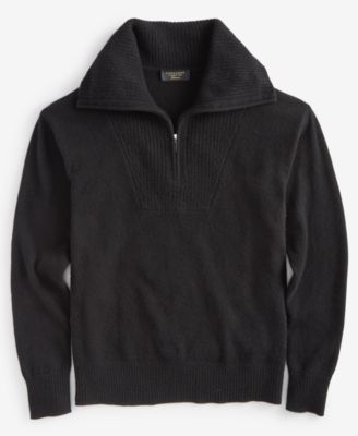 100% Cashmere Women's Quarter-Zip Sweater, Created for Macy's