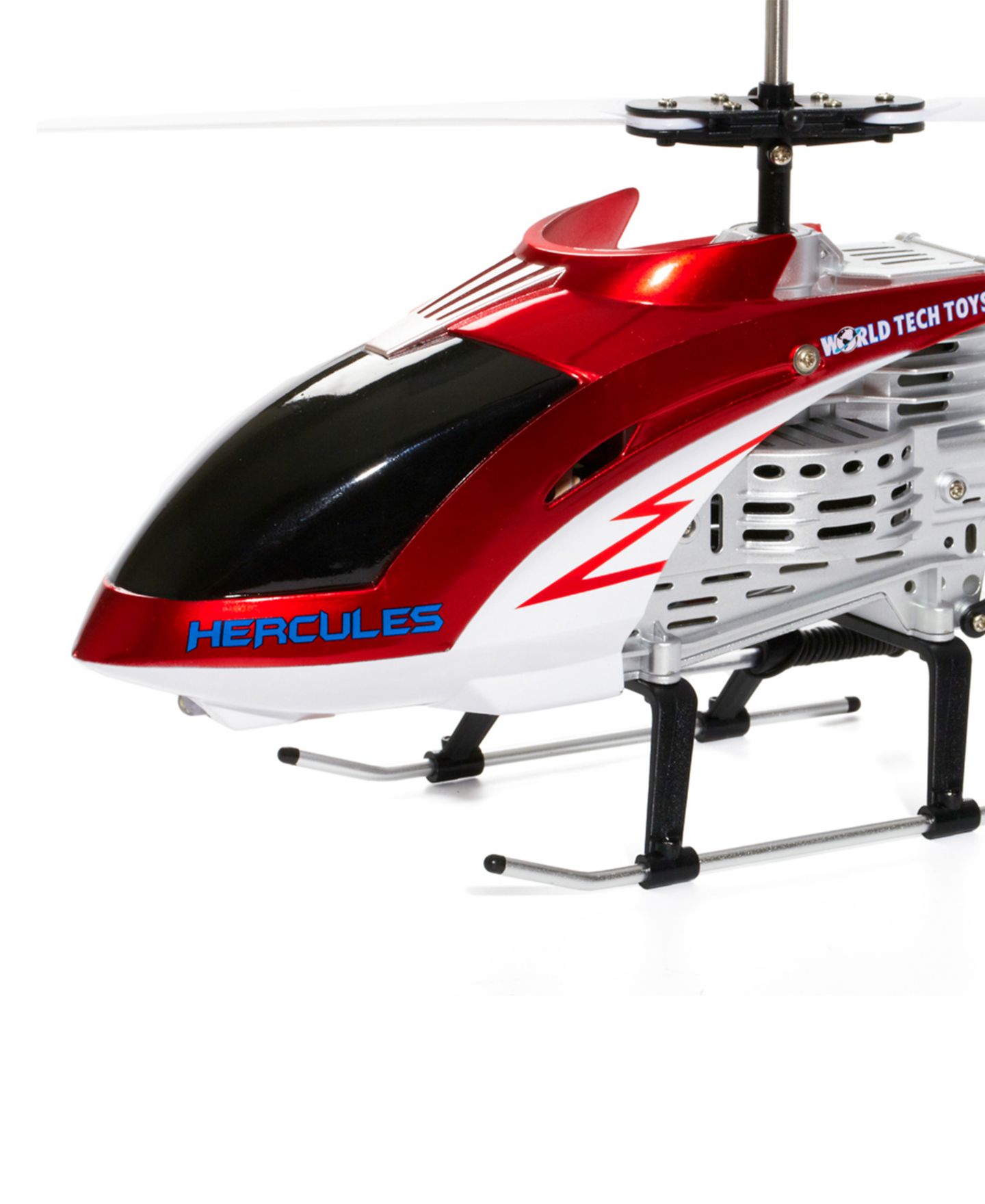 Детская игрушка World Tech Toys Hercules Gyro Unbreakable Remote Control Helicopter, цвет: Разноцветный — фото 4