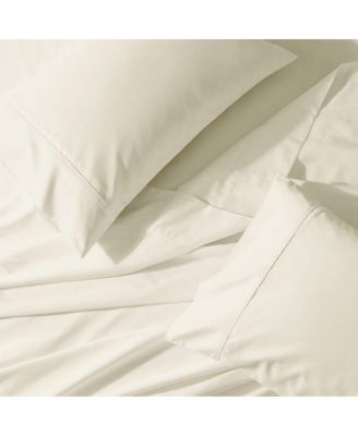 Solid 650 Thread Count Easy Care 3 Piece Sheet Set, Twin XL