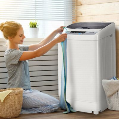 Portable Compact Washing Machine 1.34 Cu.ft Spin Washer
