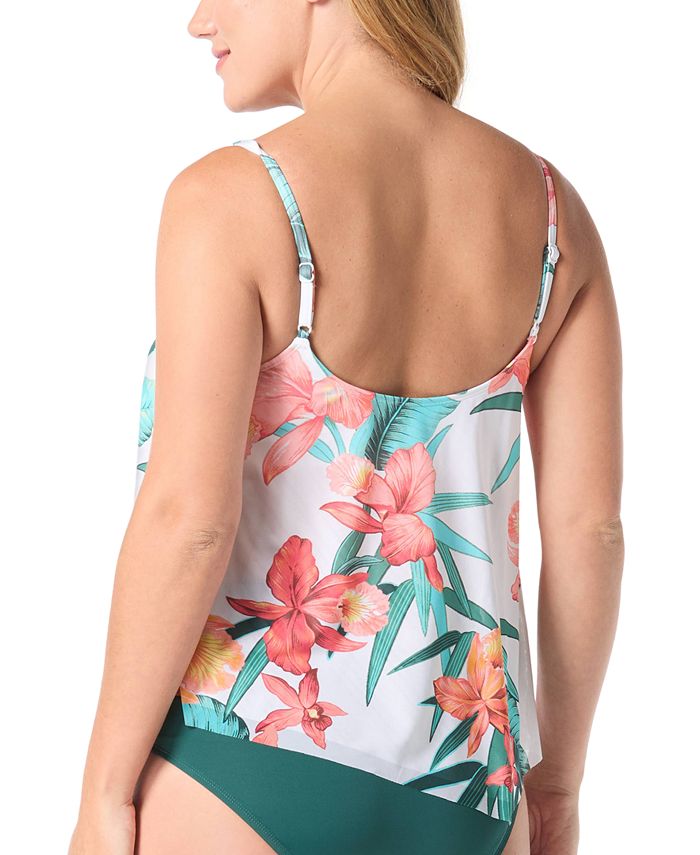 Coco Reef Women's Captivate BraSized HandkerchiefHem Tankini Top Macy's
