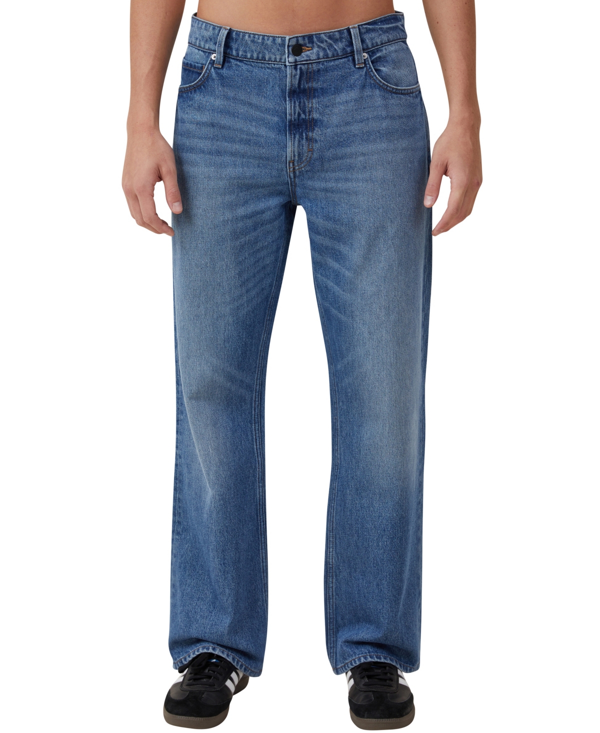 Cotton On Men's Relaxed Boot Cut Jean In Supernova Blue