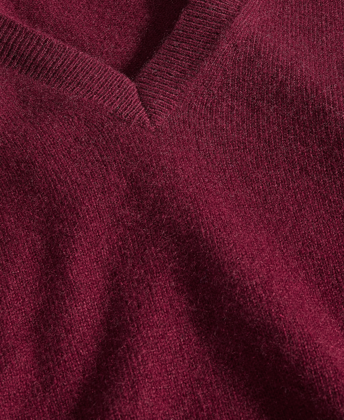 Charter Club 100% Cashmere Women's Petite V-neck Long-sleeve Sweater, Created For Macy's In Crantini