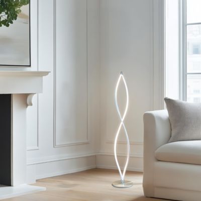 Twist 43" Dimmable LED Floor Lamp